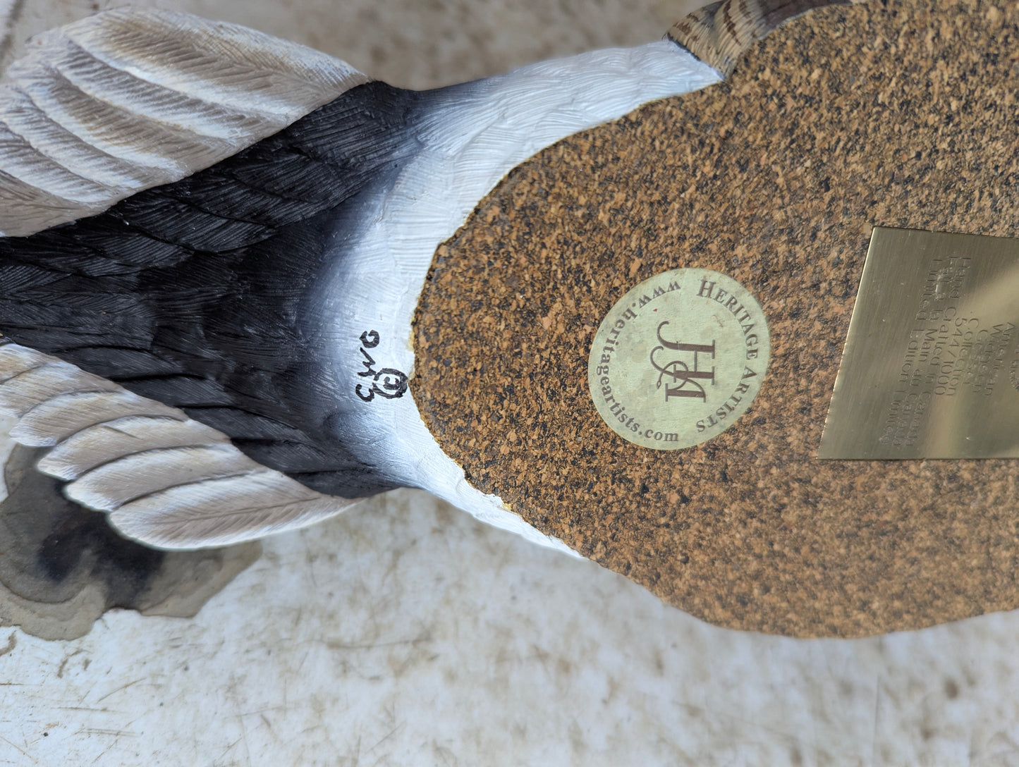 Heritage Artists American Widgeon Gosset Collection Handcrafted Duck - view 5