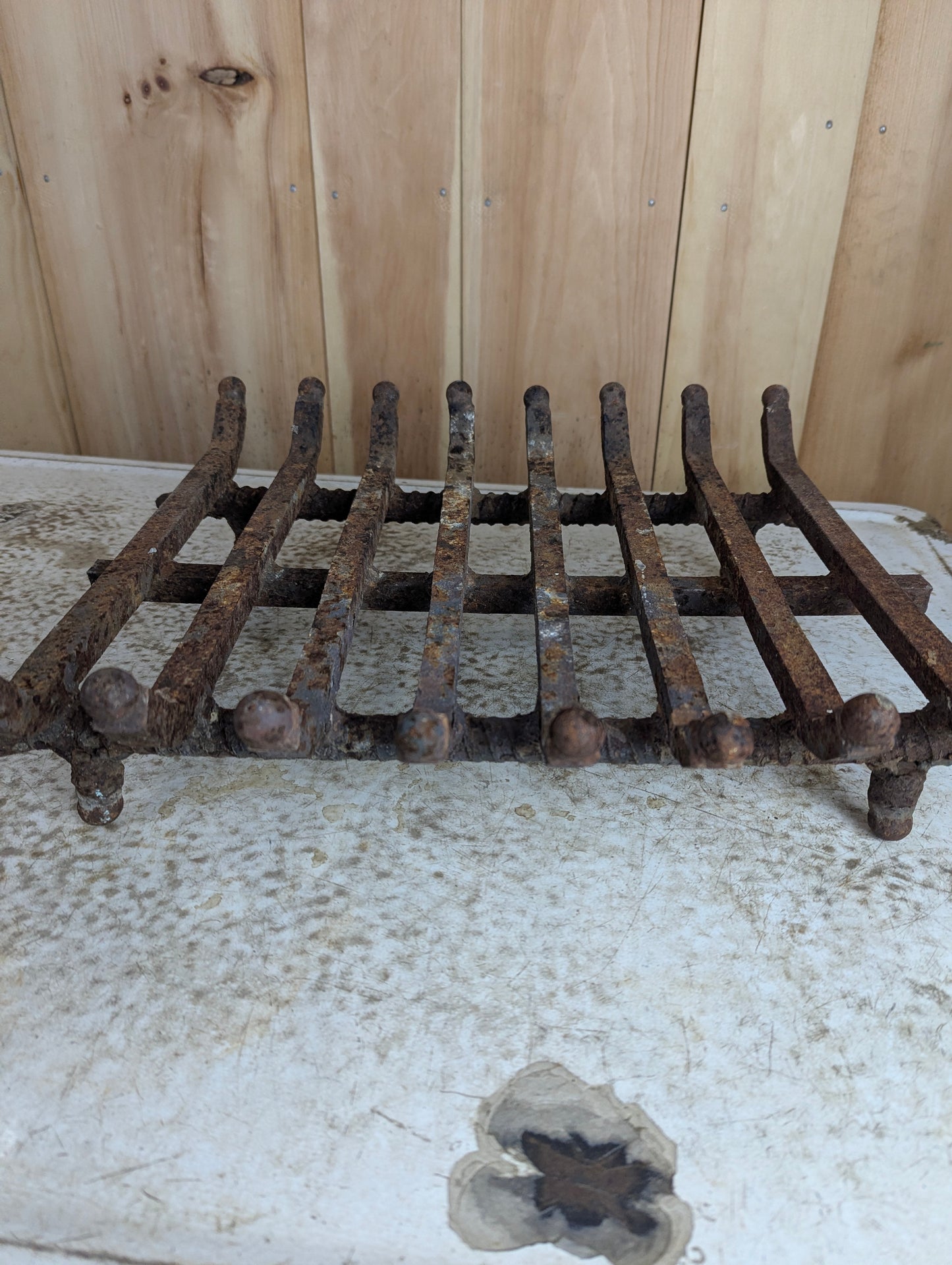 Iron Fireplace Grate - view 2