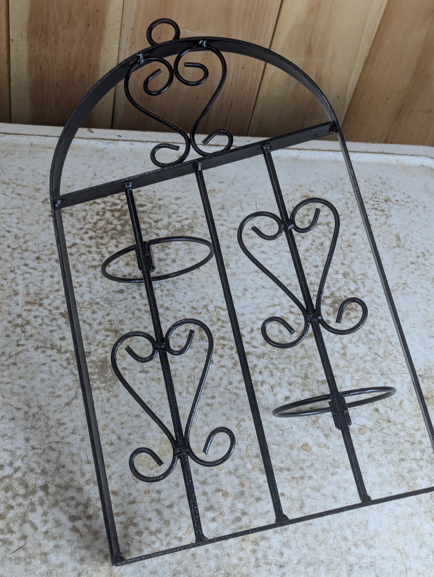 Iron Wall Mounted Plant Holder - view 7