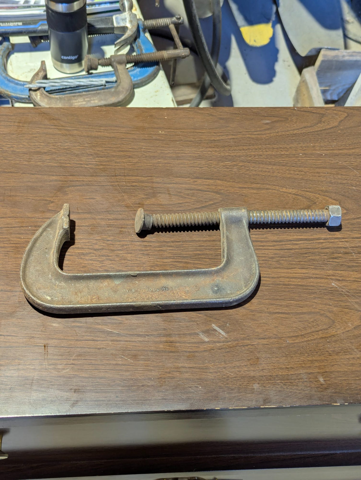 Vintage Armstrong No. 78-546 Cast Iron C-Clamp Hand Tool