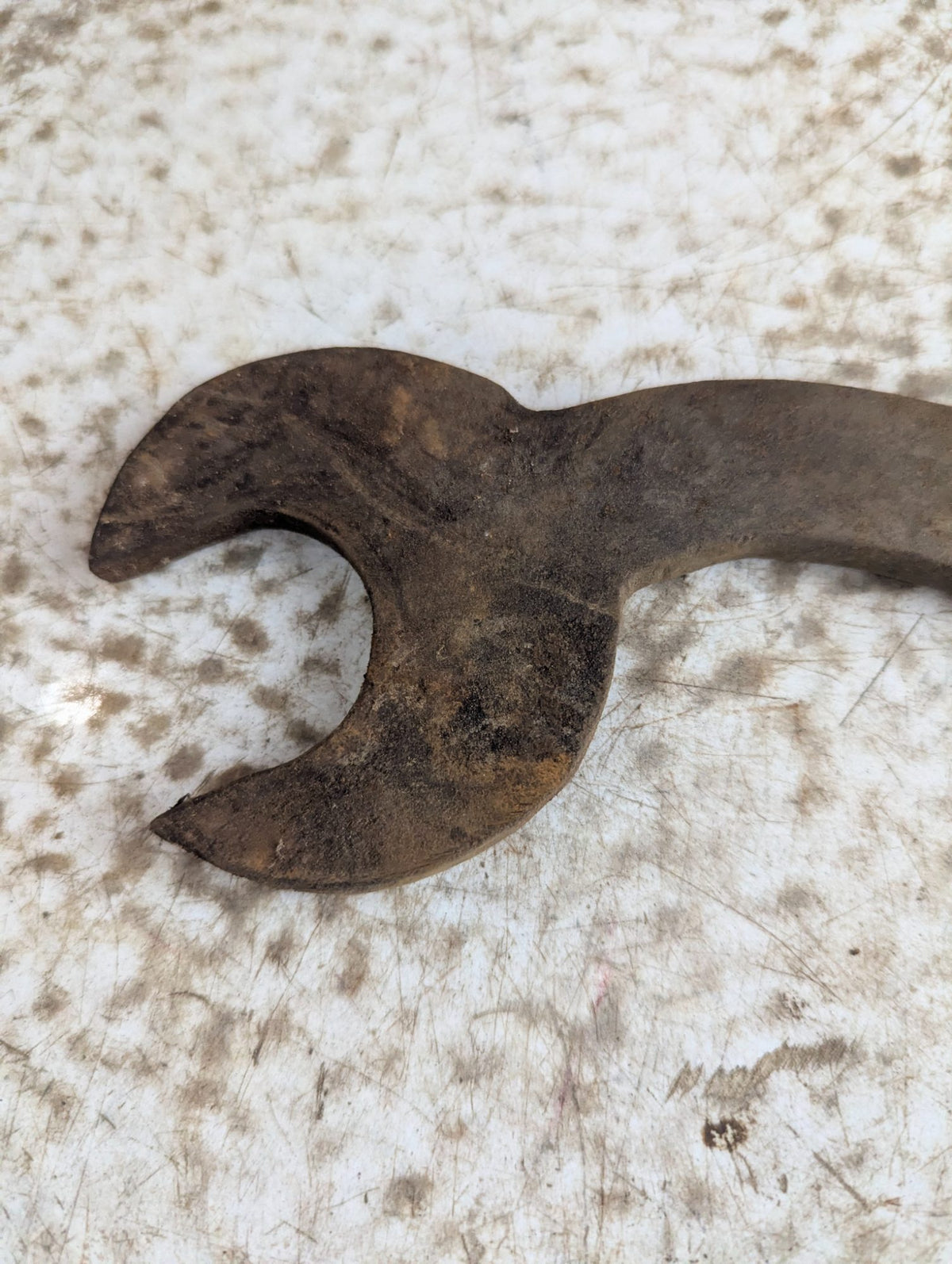 Vintage CPR Double-Ended Iron Railroad Wrench S-Shape