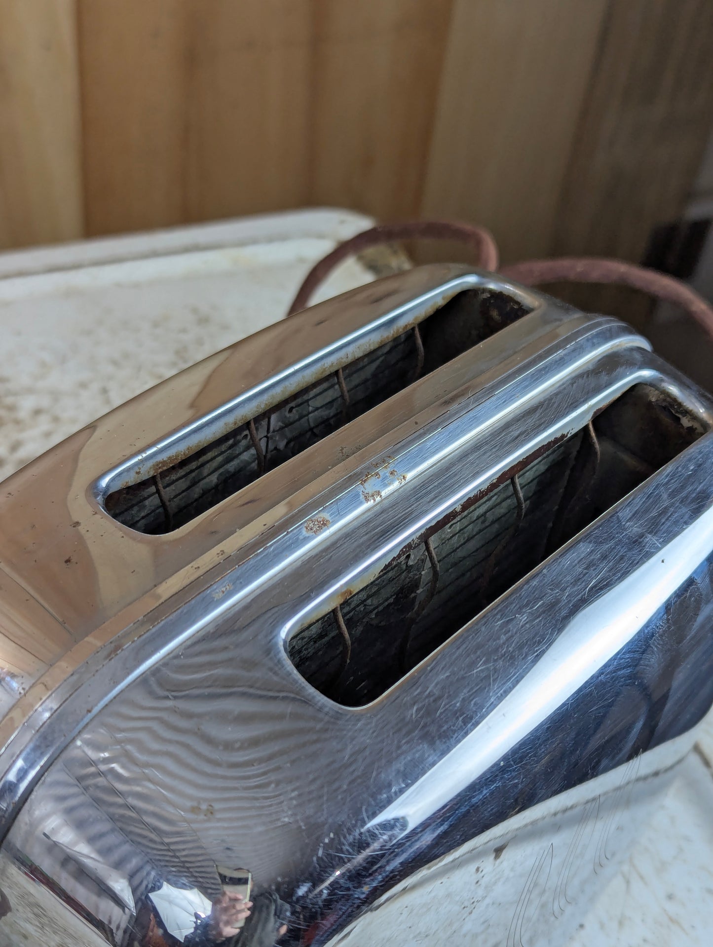 Vintage 1950s Toastmaster 1B14 Electric Toaster - Working - view 6