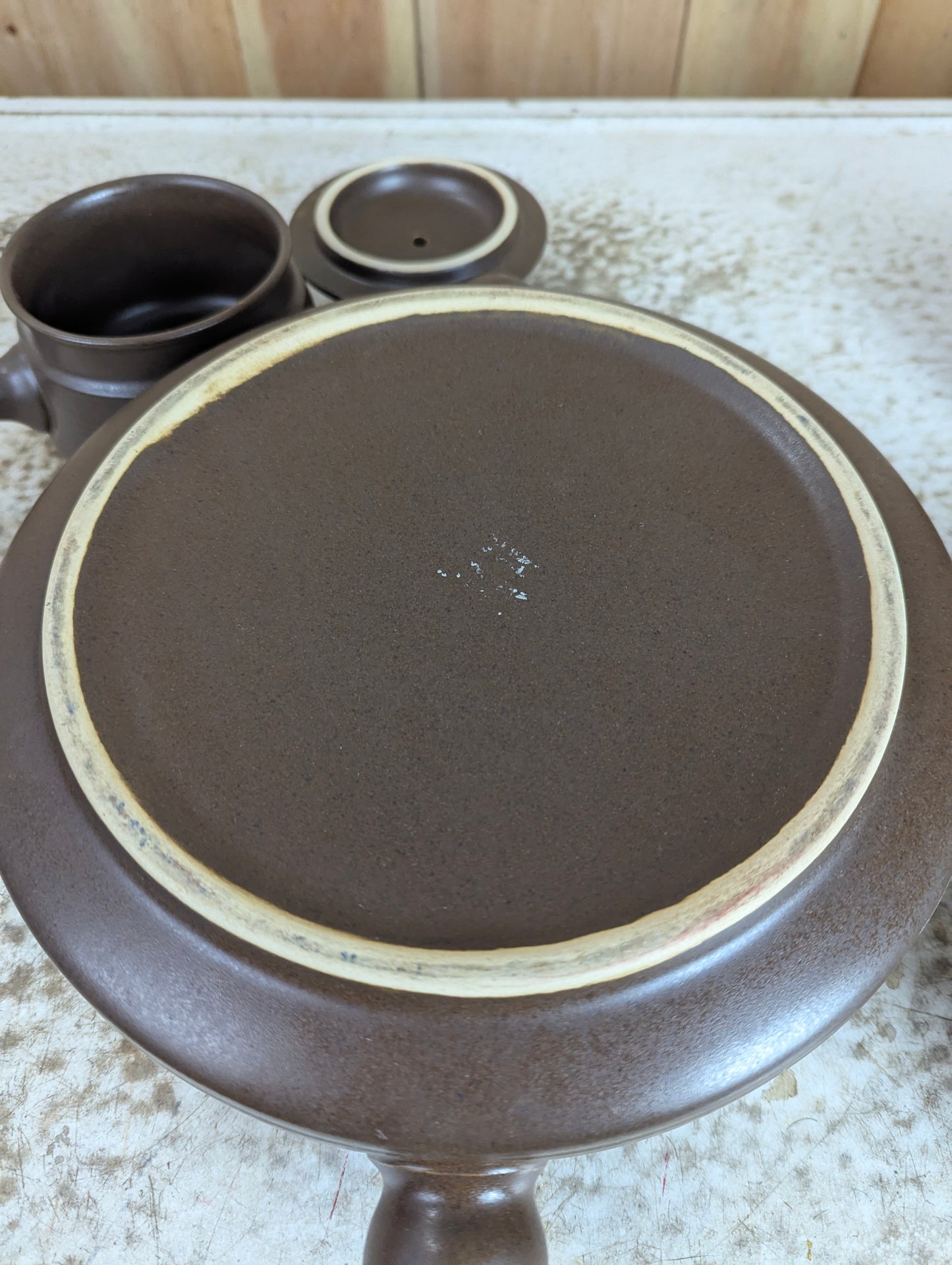 Vintage 3 Pc. Stoneware Casserole Lidded Dishes - view 7