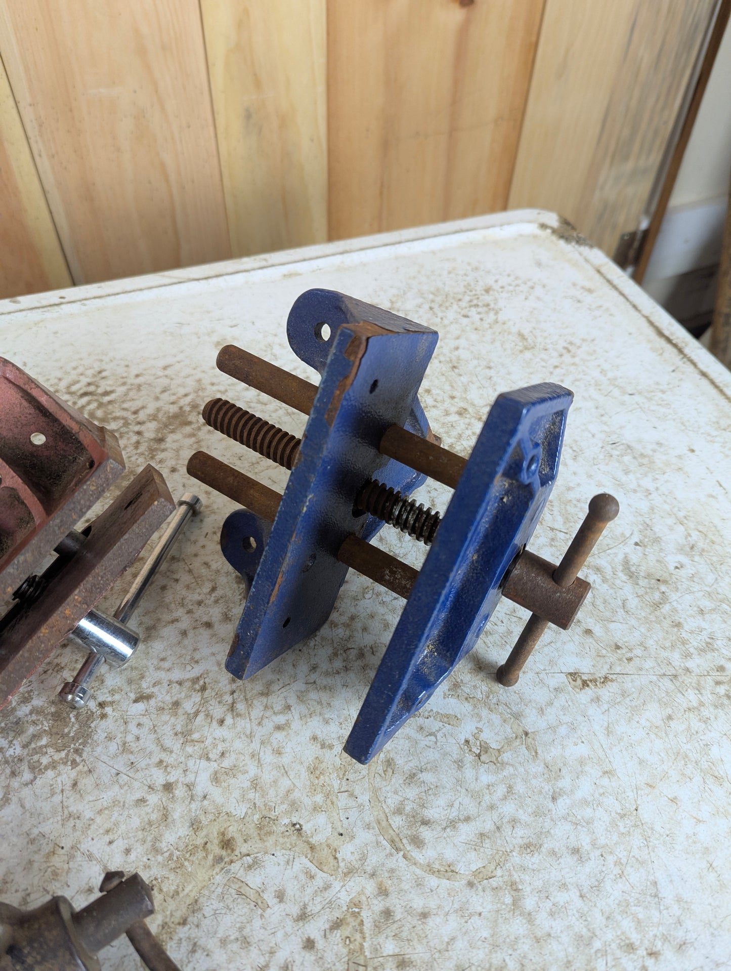 Vintage Bench Vises - view 5