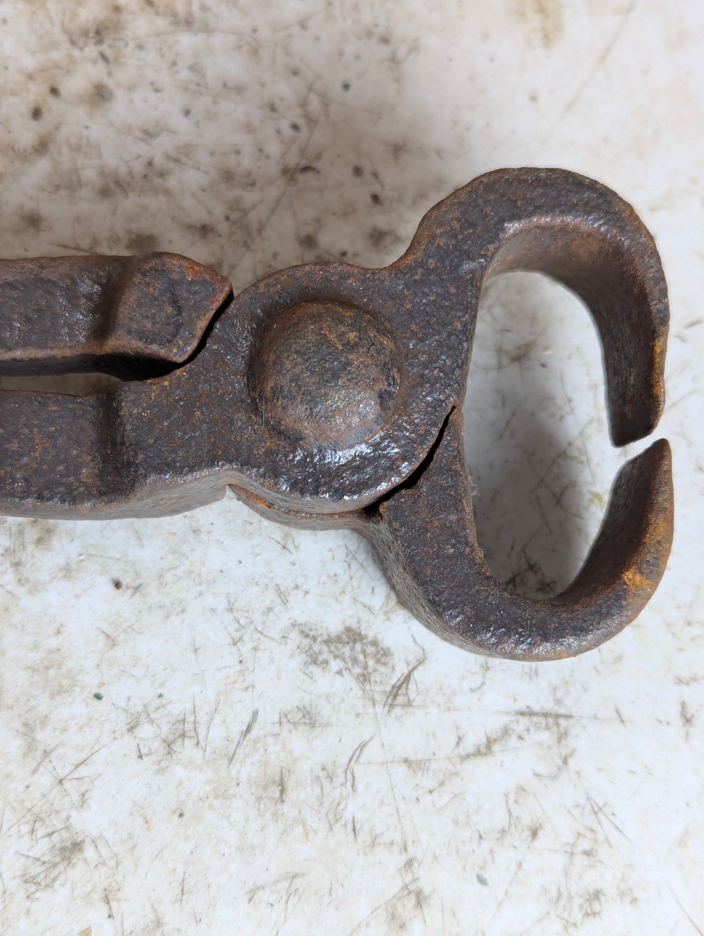 Vintage Blacksmith Nipper Pliers - view 3