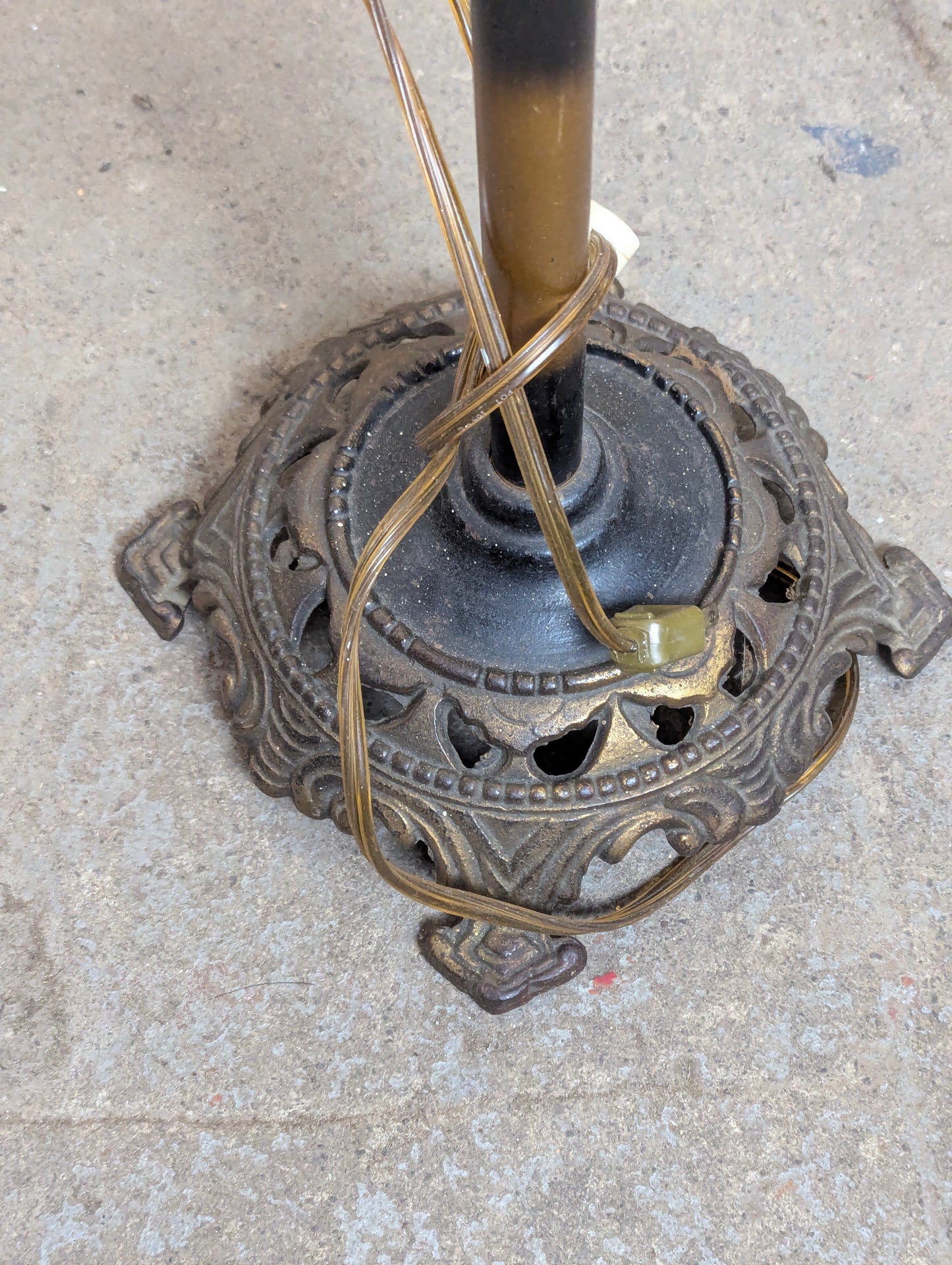 Vintage Bridge Arm Floor Lamp - view 9