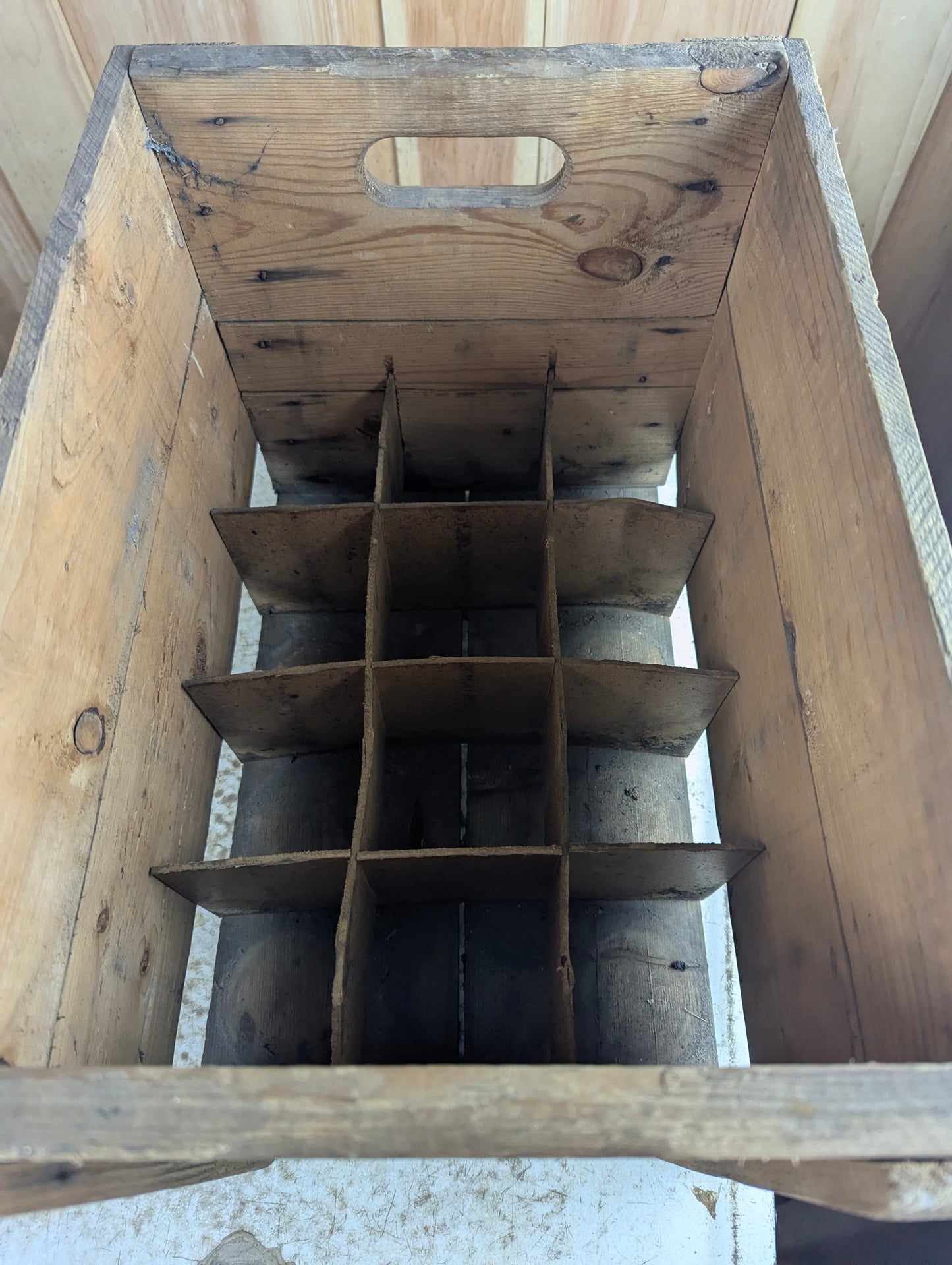Vintage Cynar Dry Wood Crate - view 4