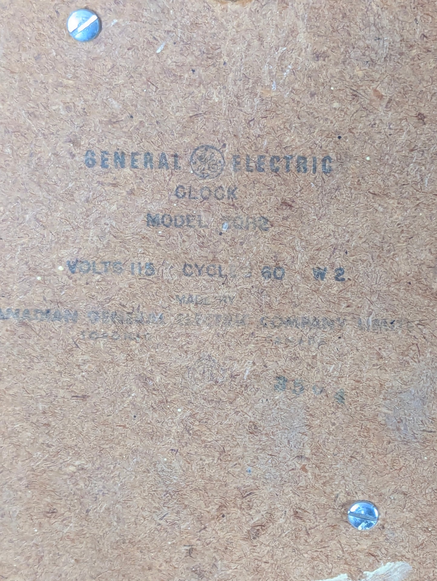 Vintage General Electric 2QR2 Wall Clock - view 4