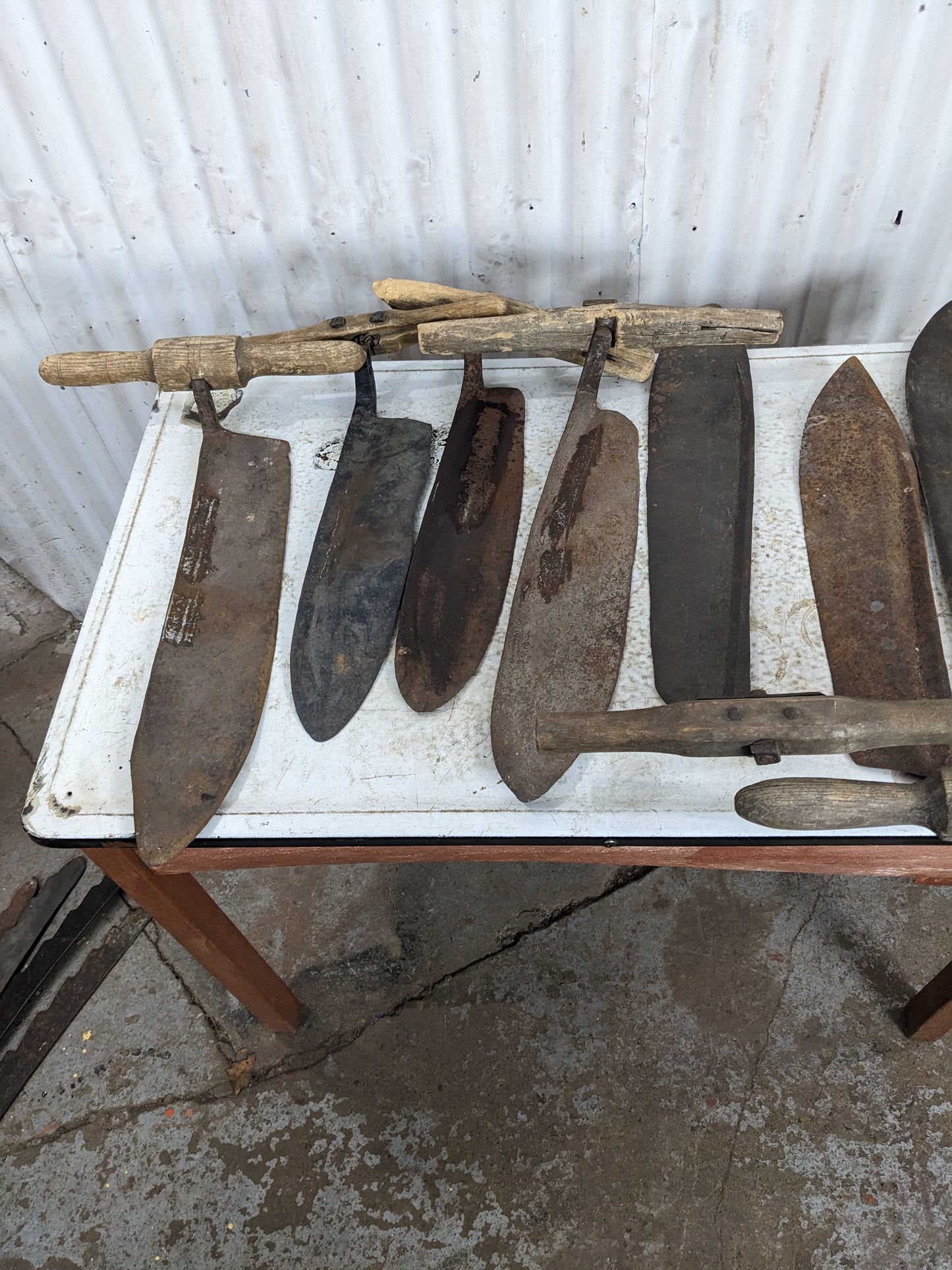 Vintage Hay Knives - view 5