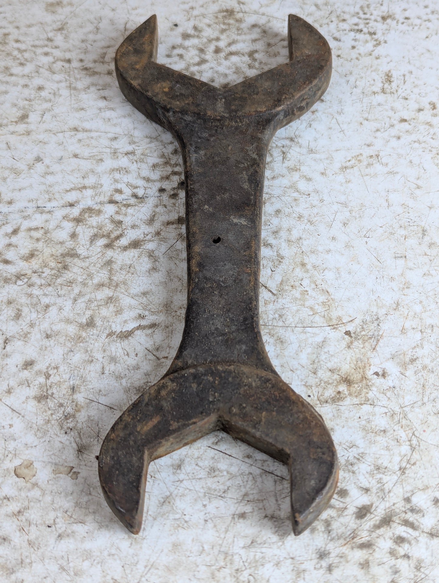 Vintage Large 3 1/8" 2 3/8" Tractor Wrench - view 5