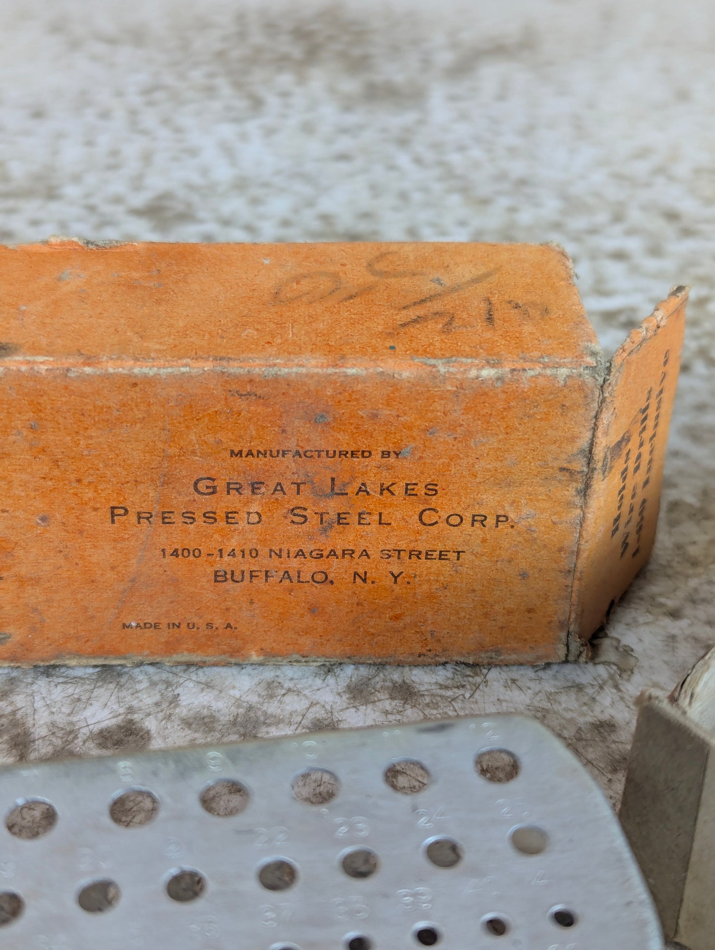 Vintage Metal Drill Stand in Original Box - view 4