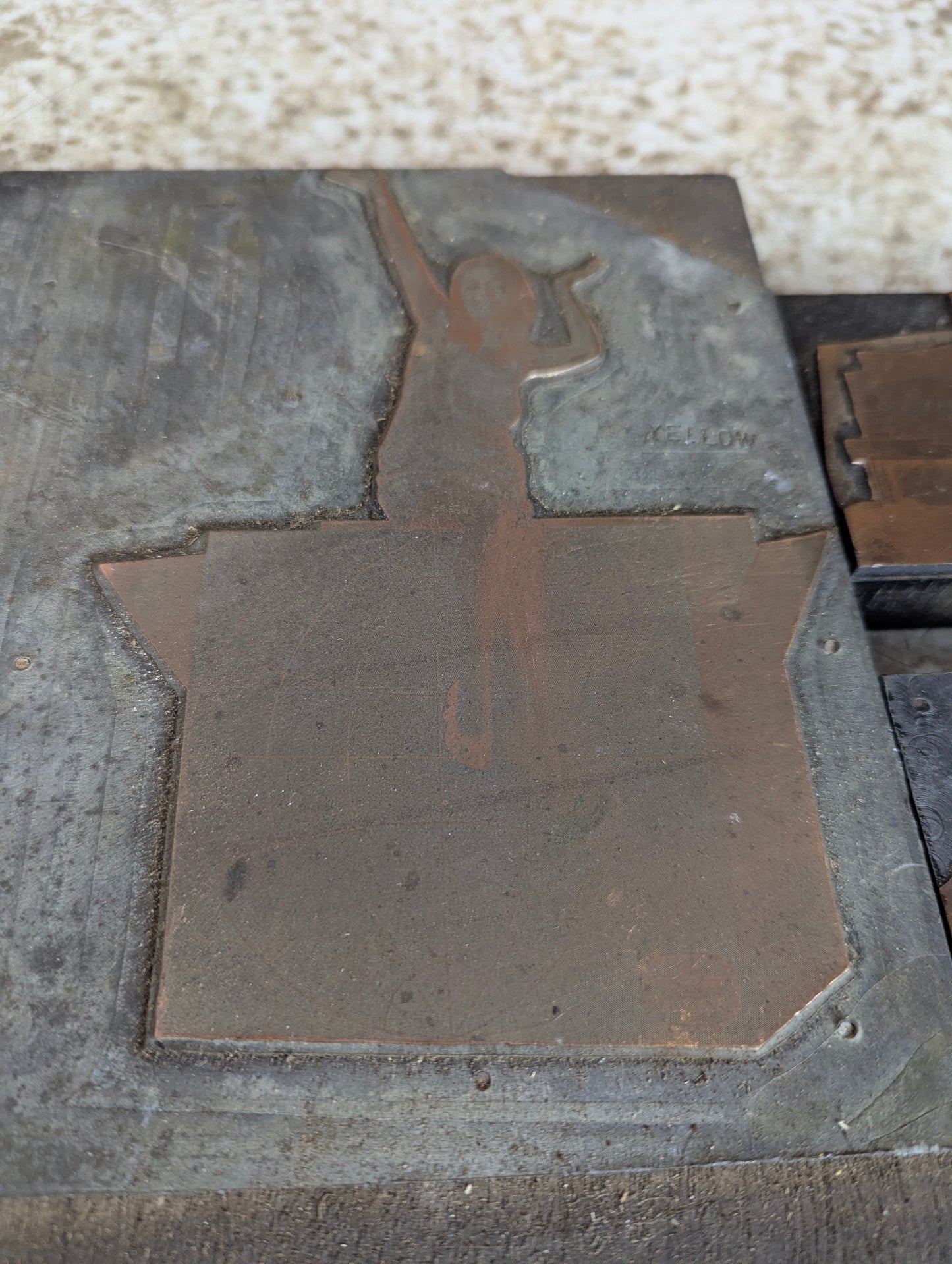 Vintage Printing Block - view 5