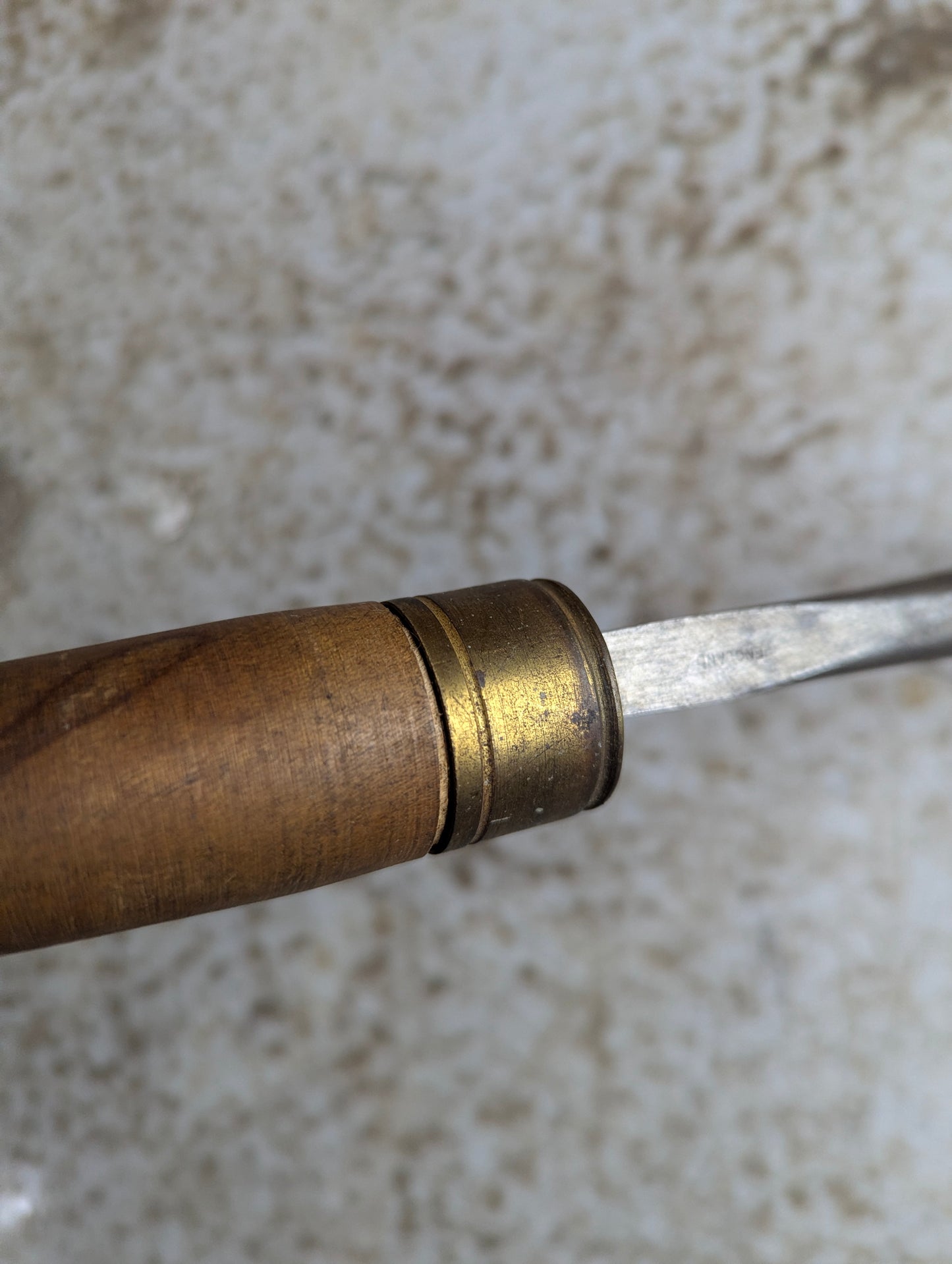 Vintage Ward Cast Steel 14" 1/2" Wide Gouge Chisel - view 5