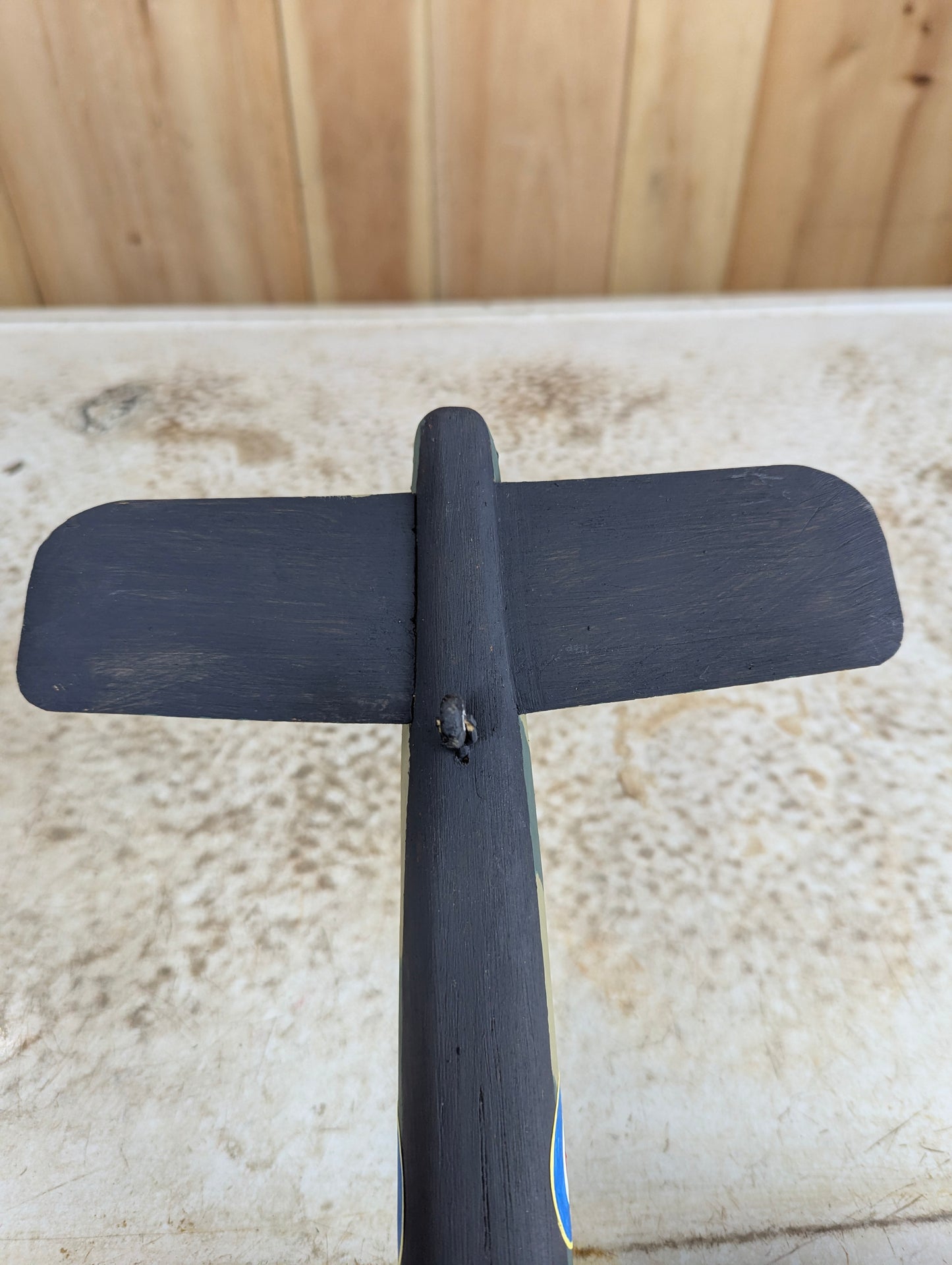 WW2 Handcarved Handpainted Armstrong Whitworth Whitley Bomber Plane - view 8