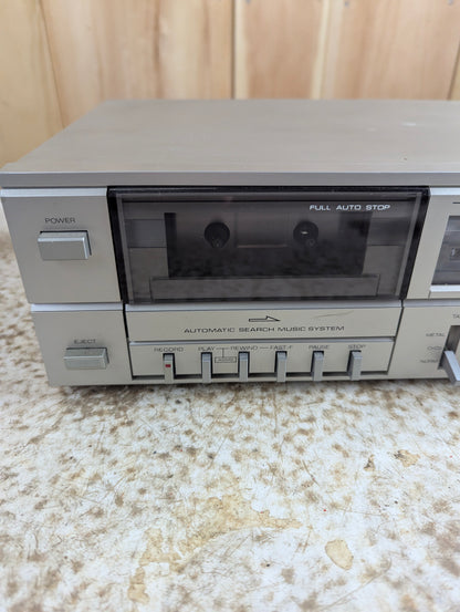 Vintage Realistic Stereo Cassette Deck Model 14-627