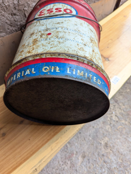 Vintage Esso 5 Gallon Gas Can Gasoline