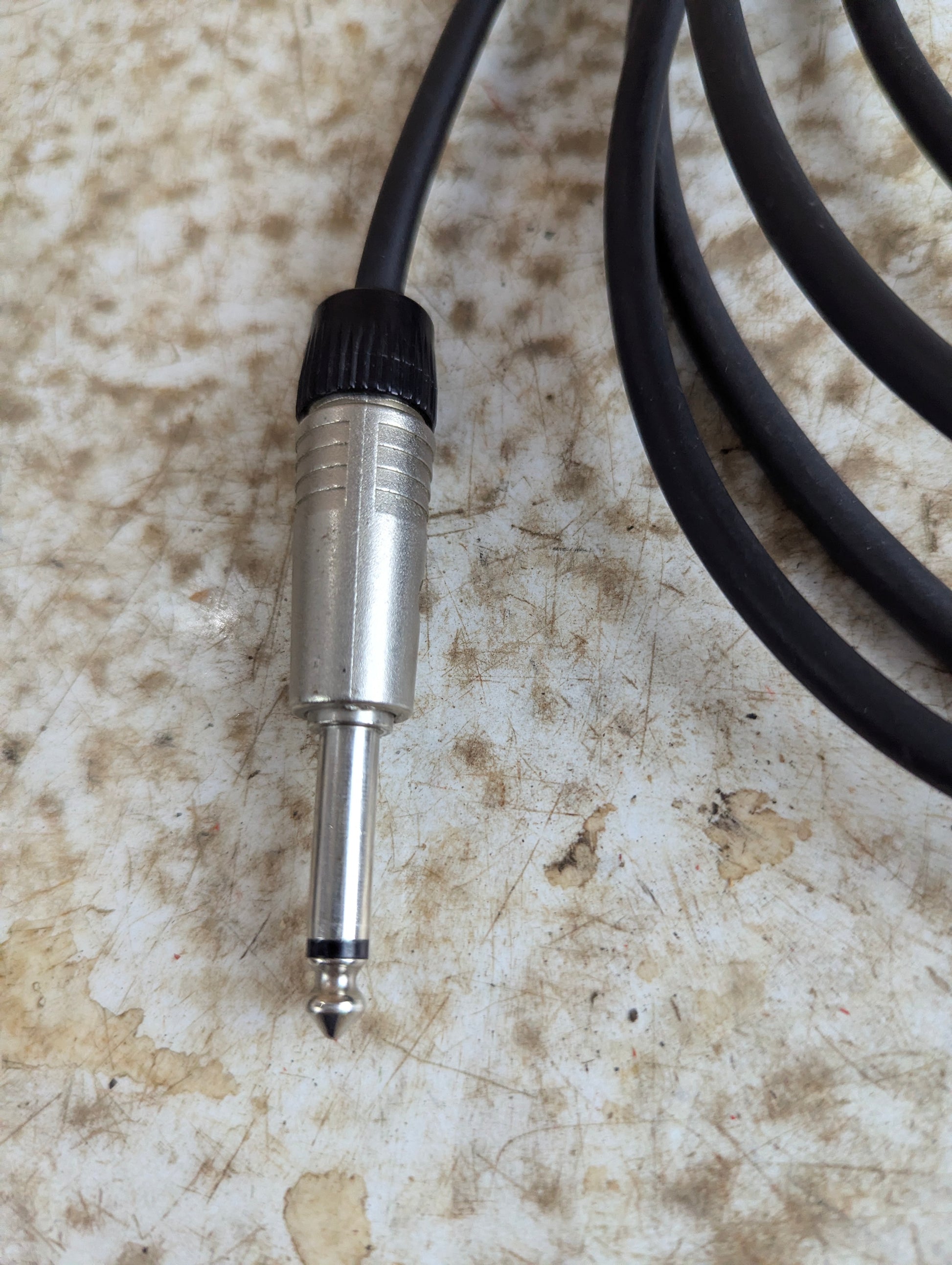 Vintage 10' Neutrik 1/4" Mono Professional Audio Cable