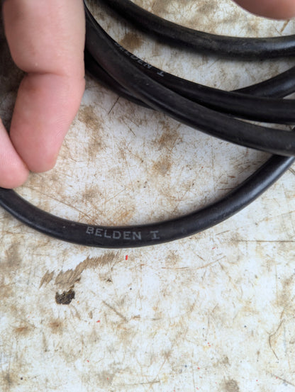 Vintage 10' Belden 1/4" Mono Professional Audio Cable