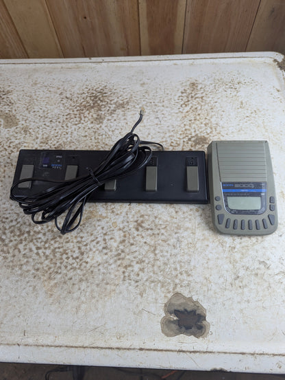 Zoom 9000 Advanced Guitar Effects Processor with FC01 Foot Pedal - Tested and Working