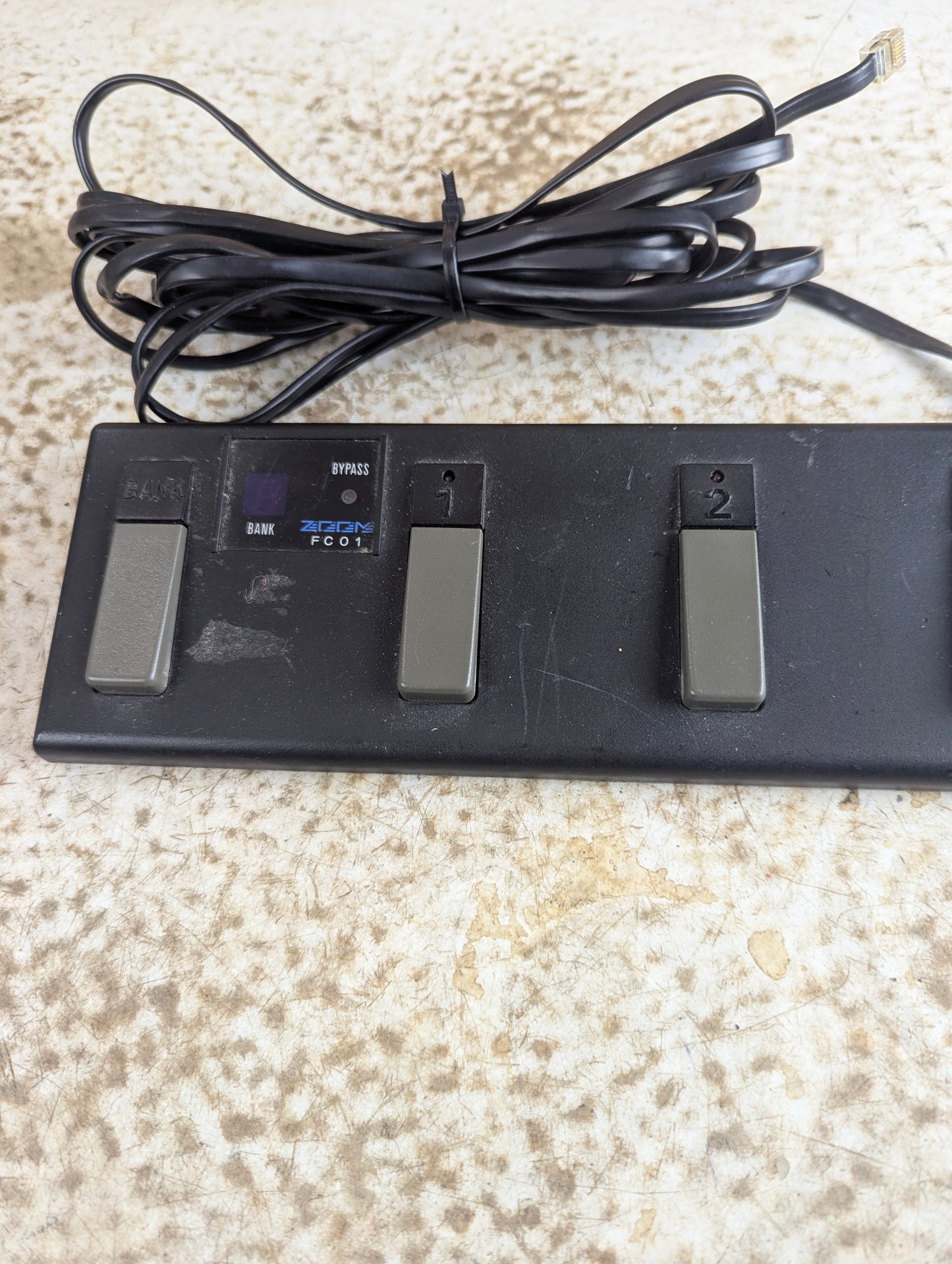 Zoom 9000 Advanced Guitar Effects Processor with FC01 Foot Pedal - Tested and Working