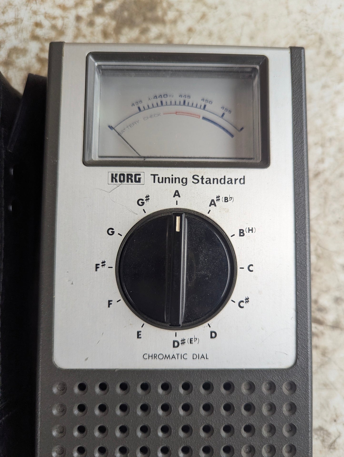 Vintage Korg WT-10 Chromatic Tuner with Soft Case