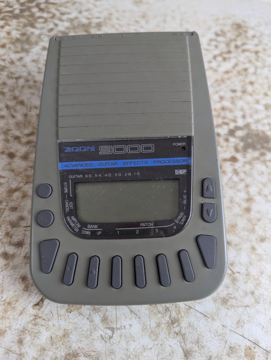 Zoom 9000 Advanced Guitar Effects Processor - Only Control Unit - Tested and Working