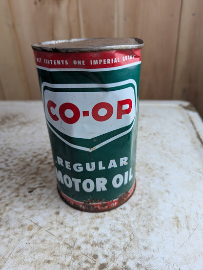 Vintage Co-Op Regular Quart Motor Oil Can