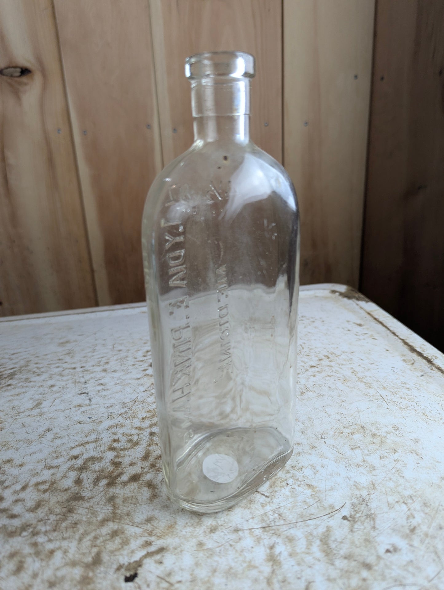 Antique Lydia E. Pinkham's Vegetable Compound Patent Medicine Bottle with Stopper Top 14.5oz