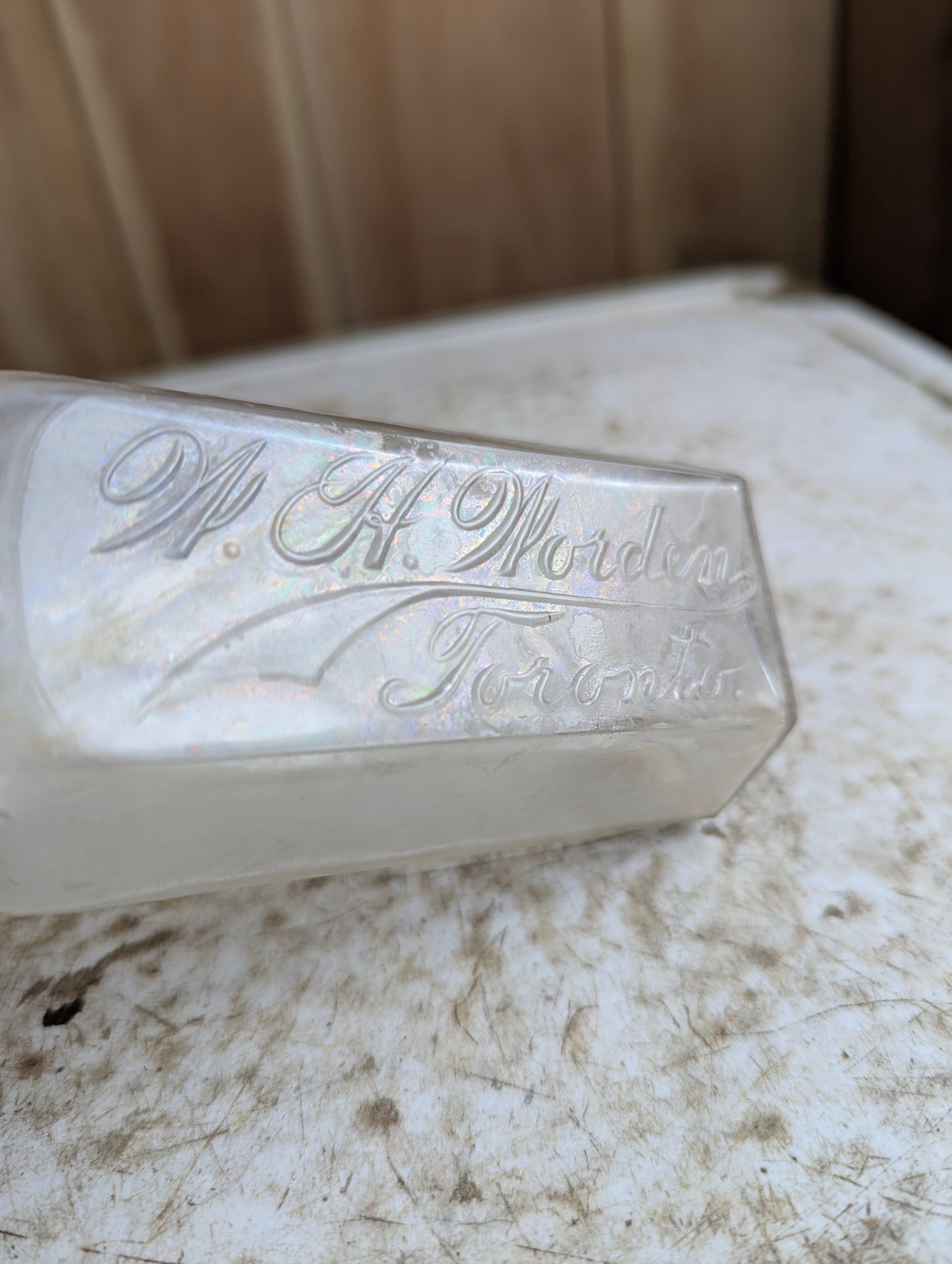 Antique W.H. Worden Toronto Medicine Bottle