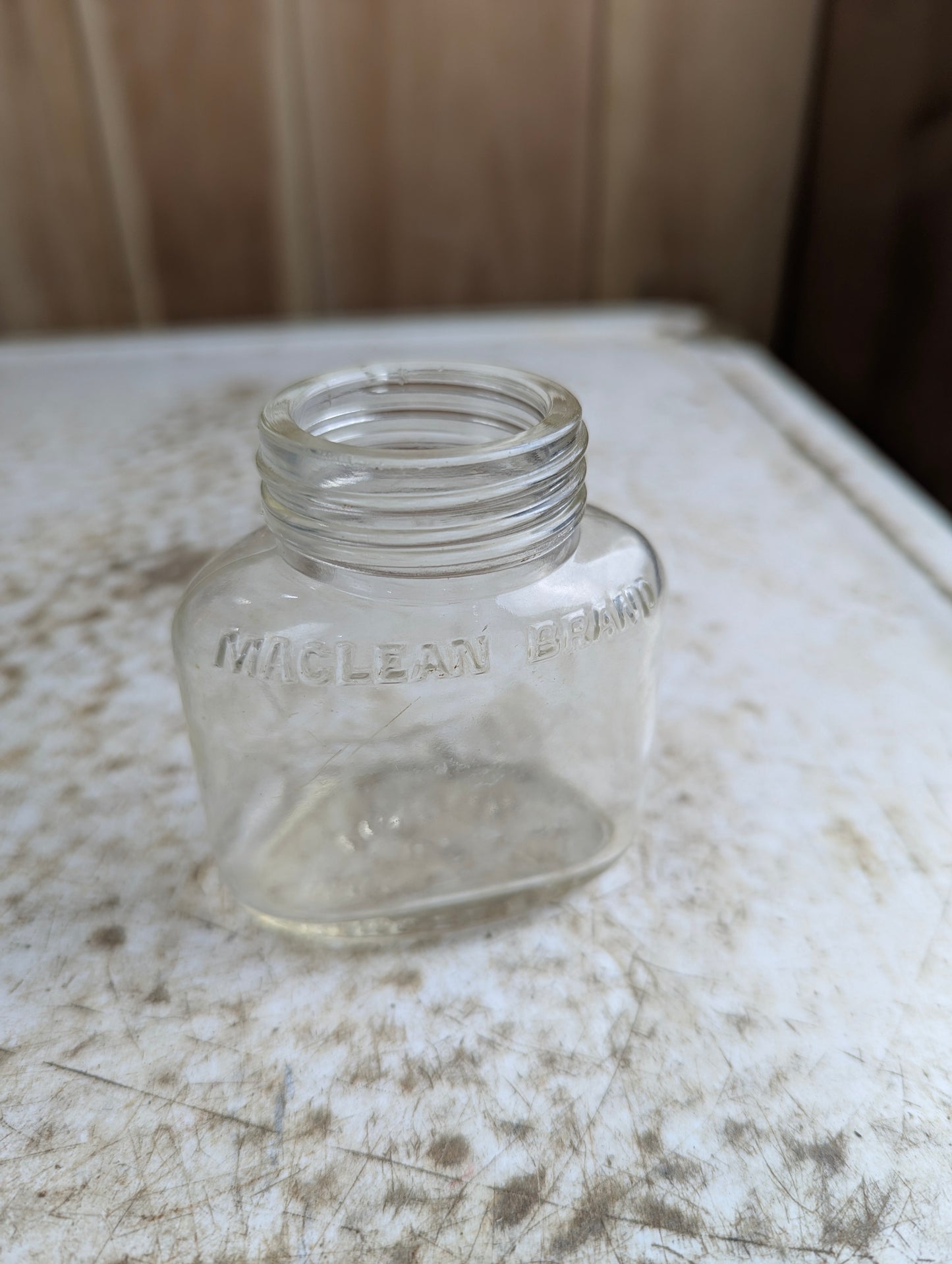 1930s Maclean Brand Stomach Powder Medicine Bottle