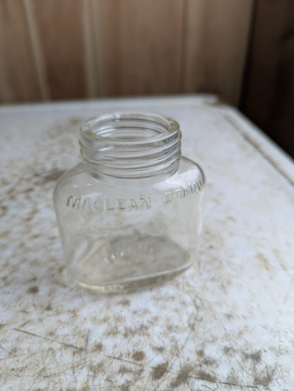 1930s Maclean Brand Stomach Powder Medicine Bottle