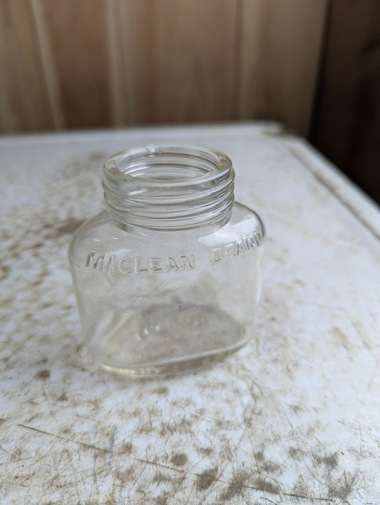 1930s Maclean Brand Stomach Powder Medicine Bottle