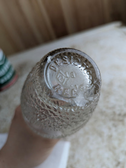 1920s Horne's Grape Punch Syrup Toronto Embossed Glass Bottle