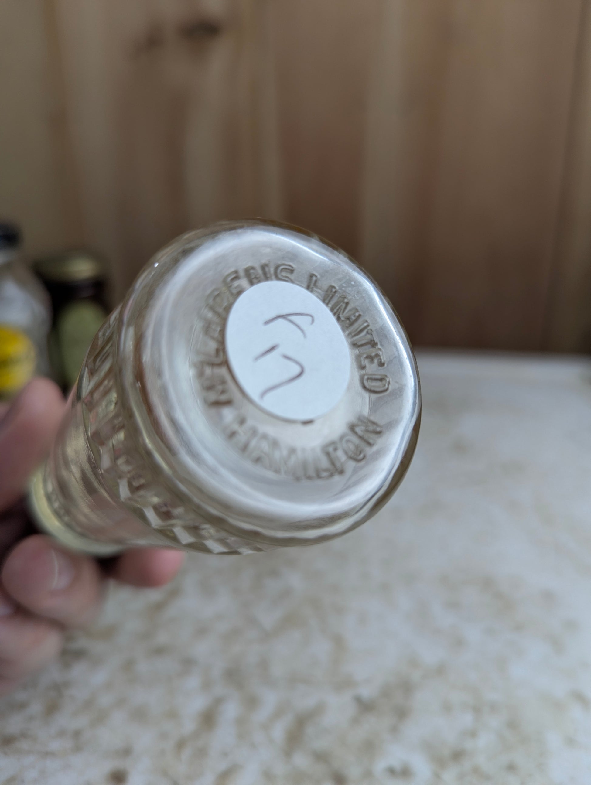 Vintage McLaren's 1.5oz Pure Ginger Spice Bottle with Original Label and Cap
