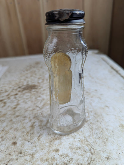 Vintage Glenwood 1.25oz Cayenne Spice Bottle with Original Label and Cap