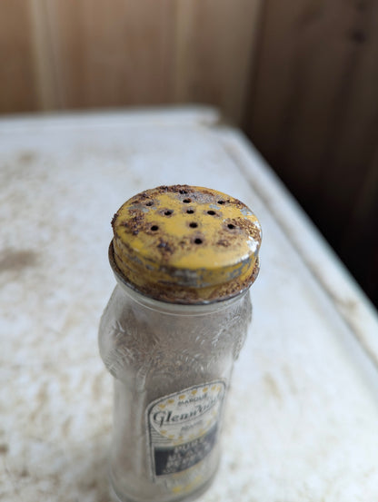 Vintage Glenwood Black Pepper 1.25oz with Original Label and Lid