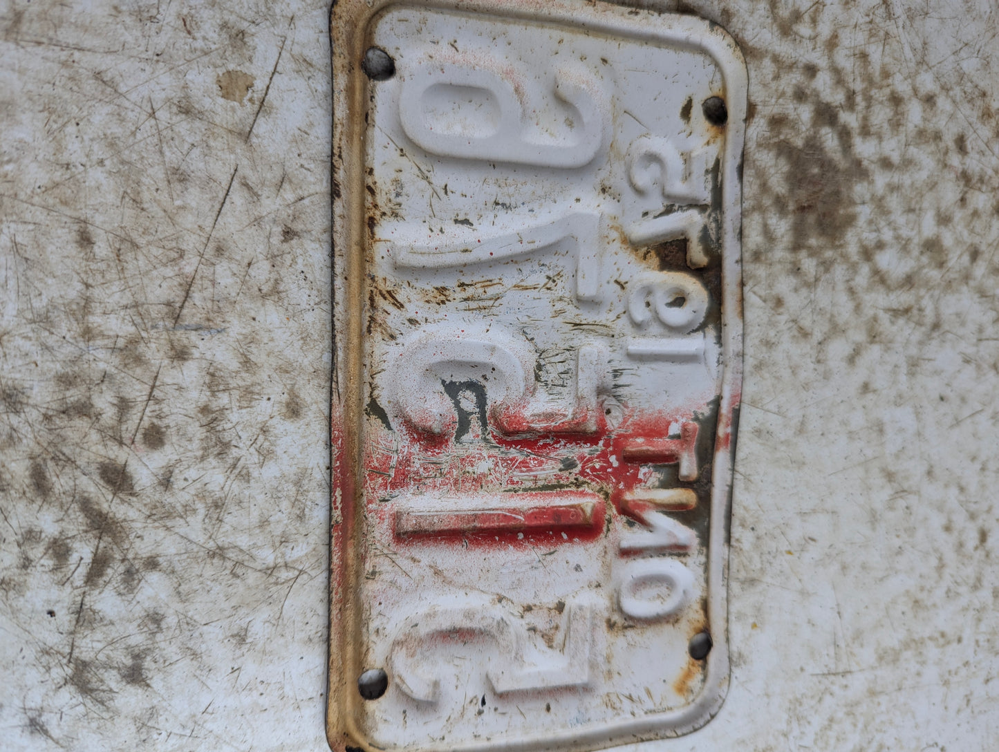 1975 Ontario Motorcycle License Plate