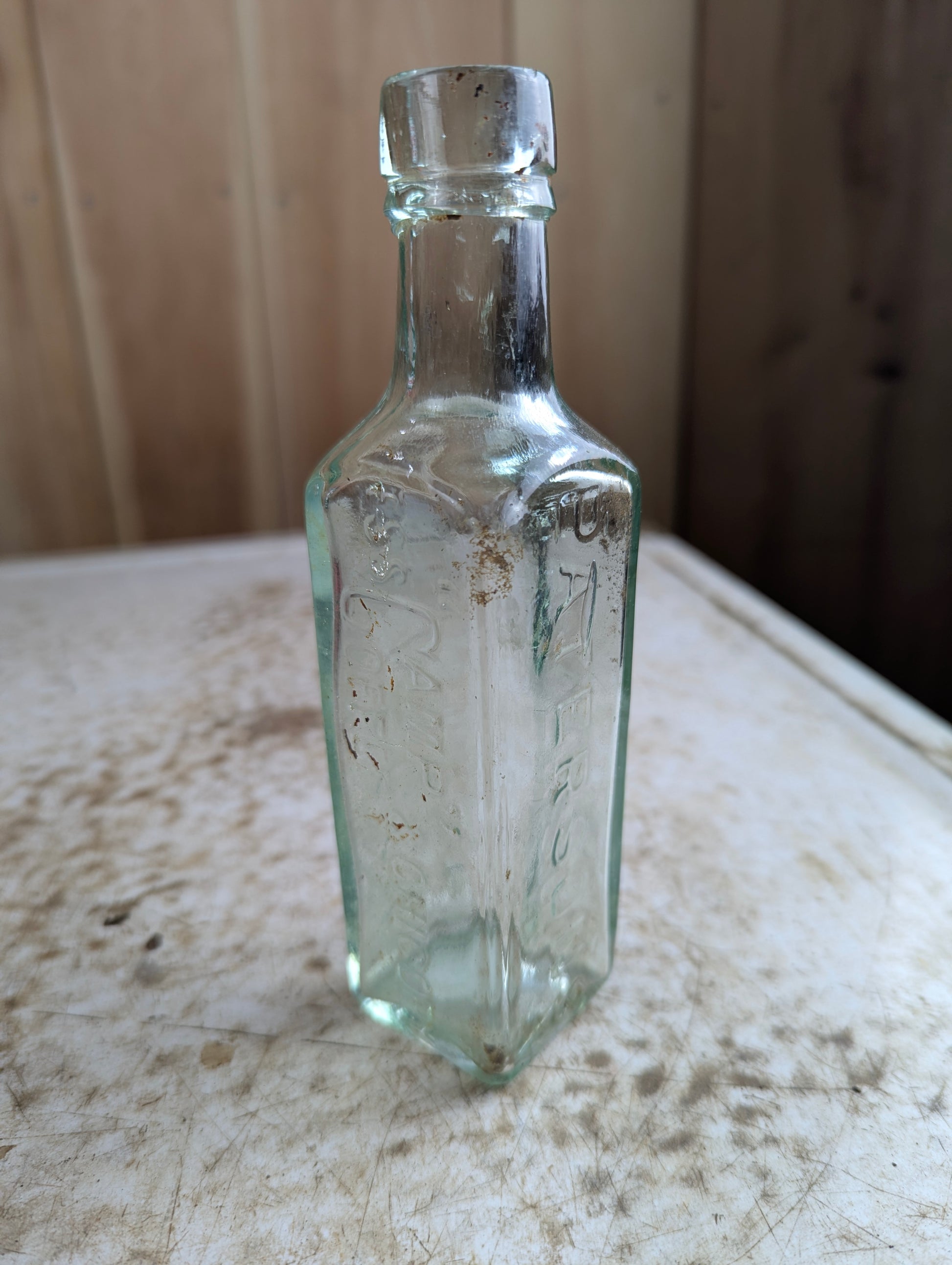 1880s Peterson's Glasgow Camp Coffee Small Bottle