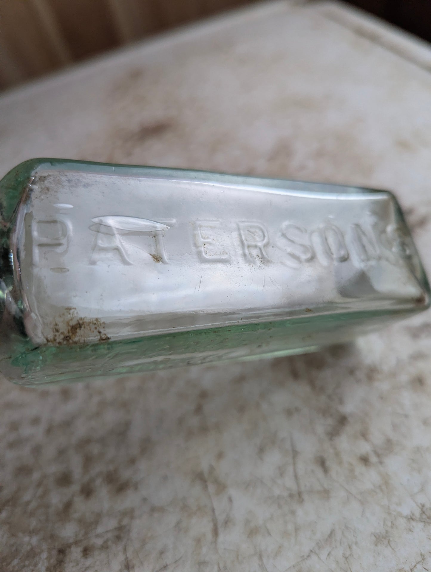 1880s Peterson's Glasgow Camp Coffee Small Bottle