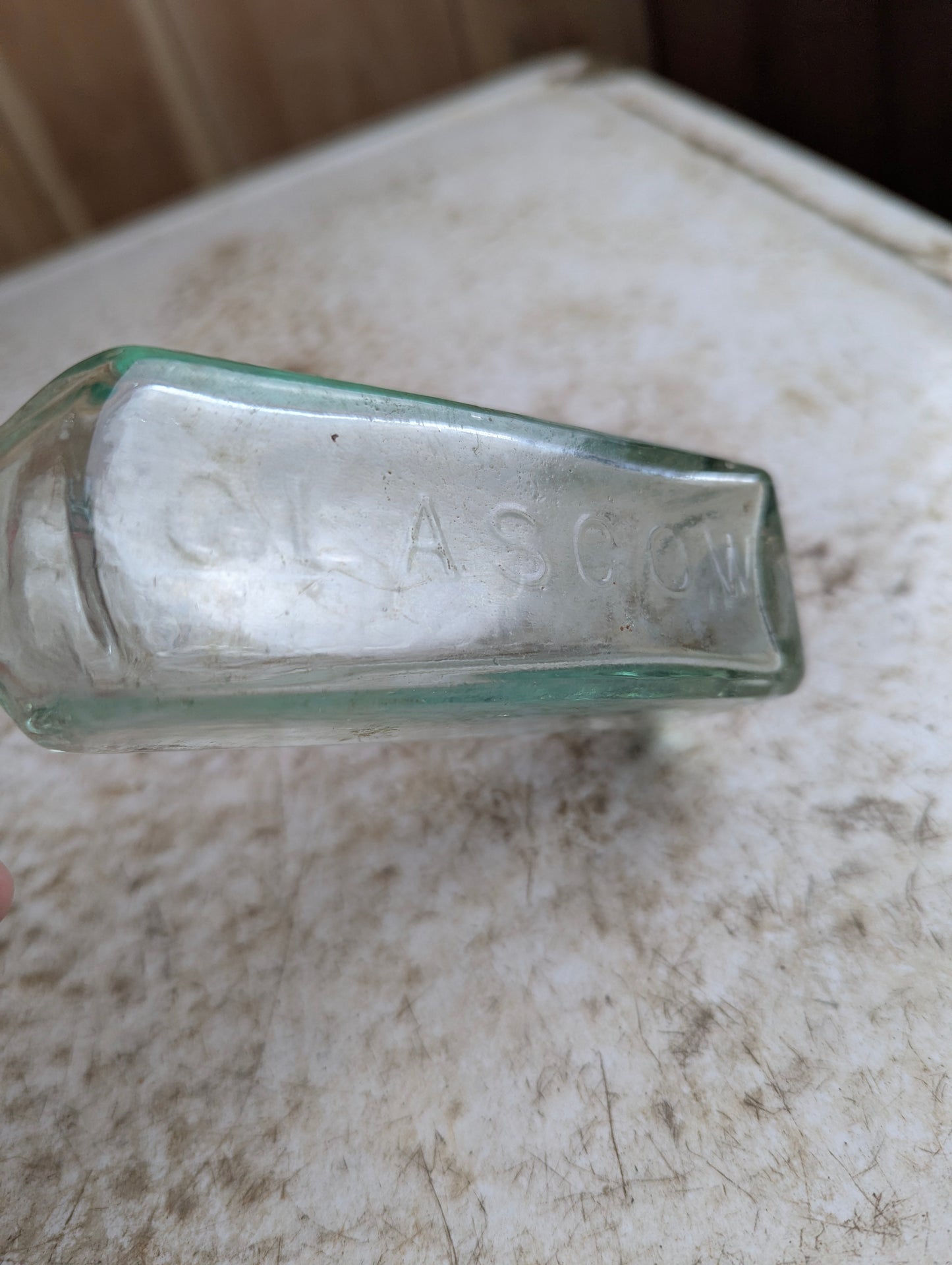1880s Peterson's Glasgow Camp Coffee Small Bottle