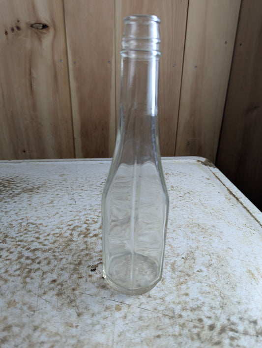 Vintage Clark's Glass Ketchup Bottle