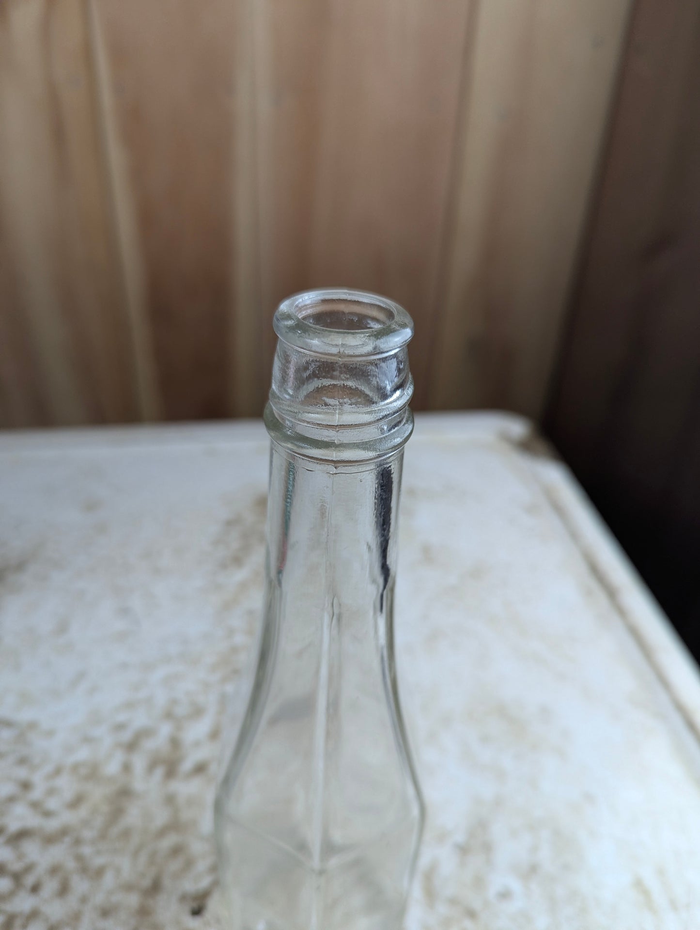 Vintage Clark's Glass Ketchup Bottle