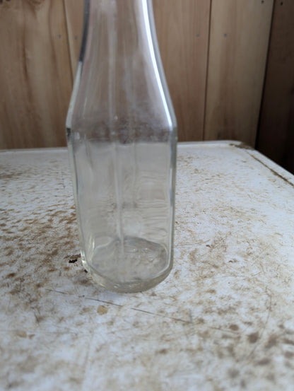 Vintage Clark's Glass Ketchup Bottle