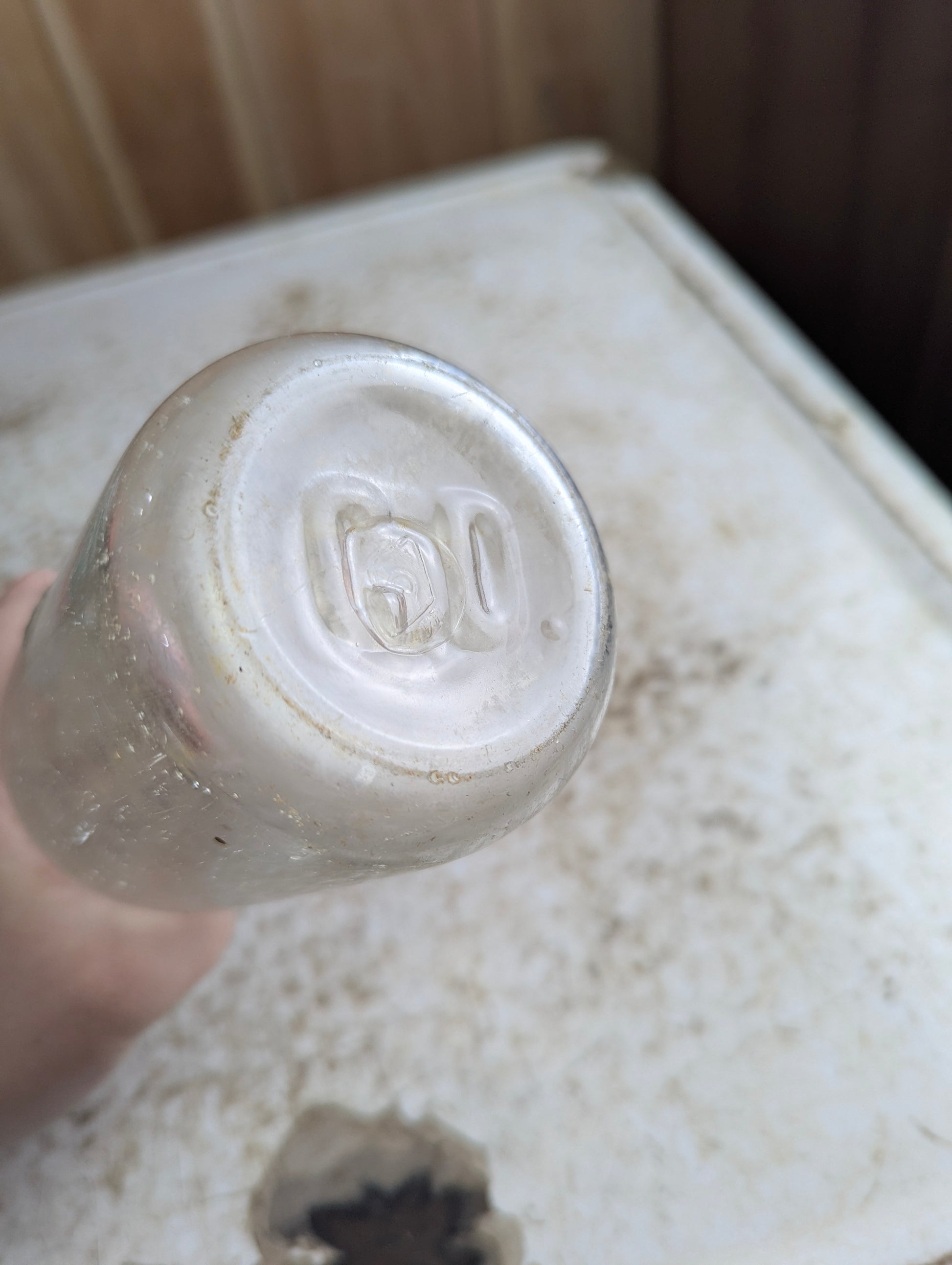 Vintage Central Dairies Ottawa Ontario Pint Milk Bottle