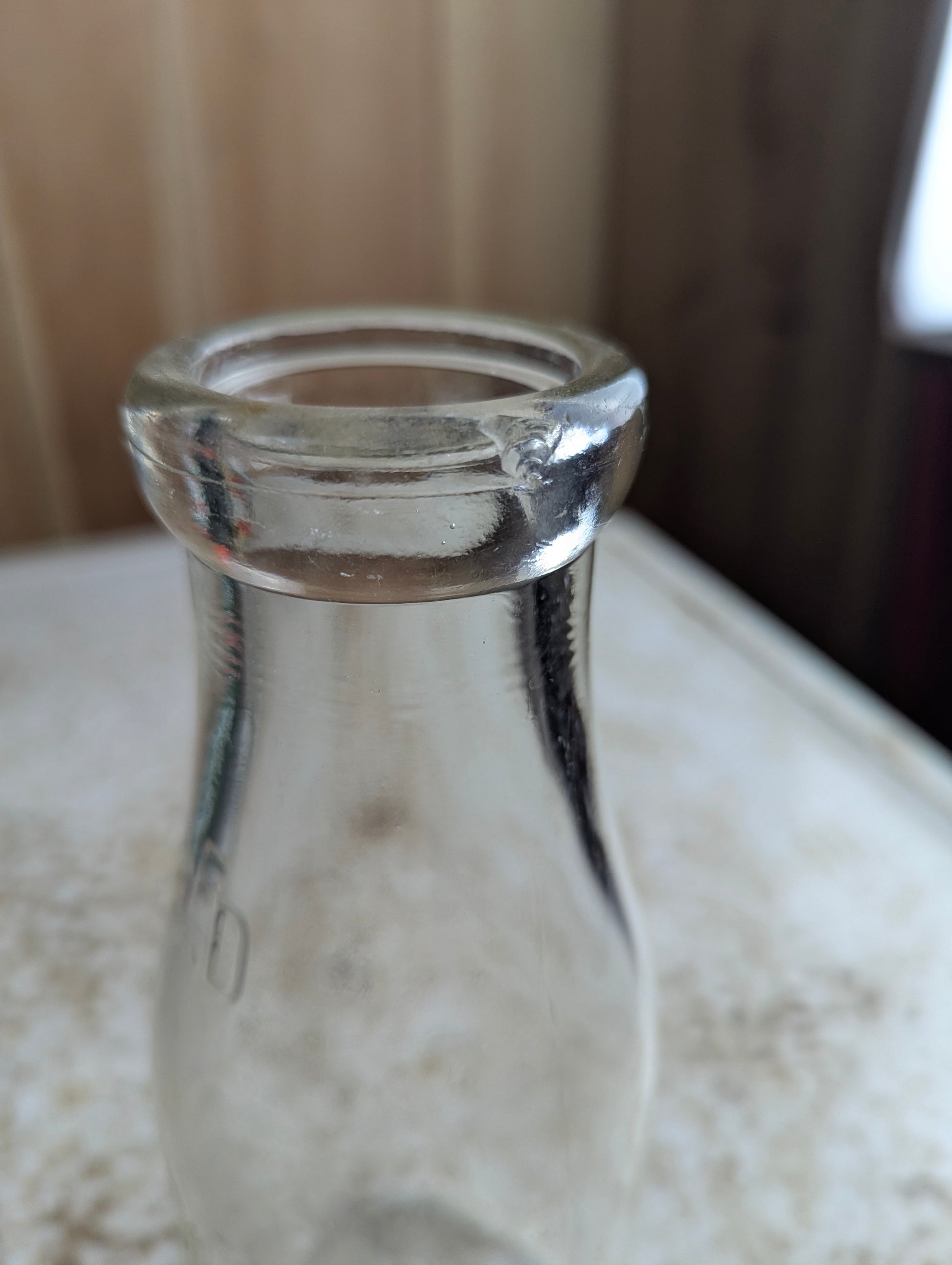 Vintage Eastern Dairies Embossed Pint Milk Bottle