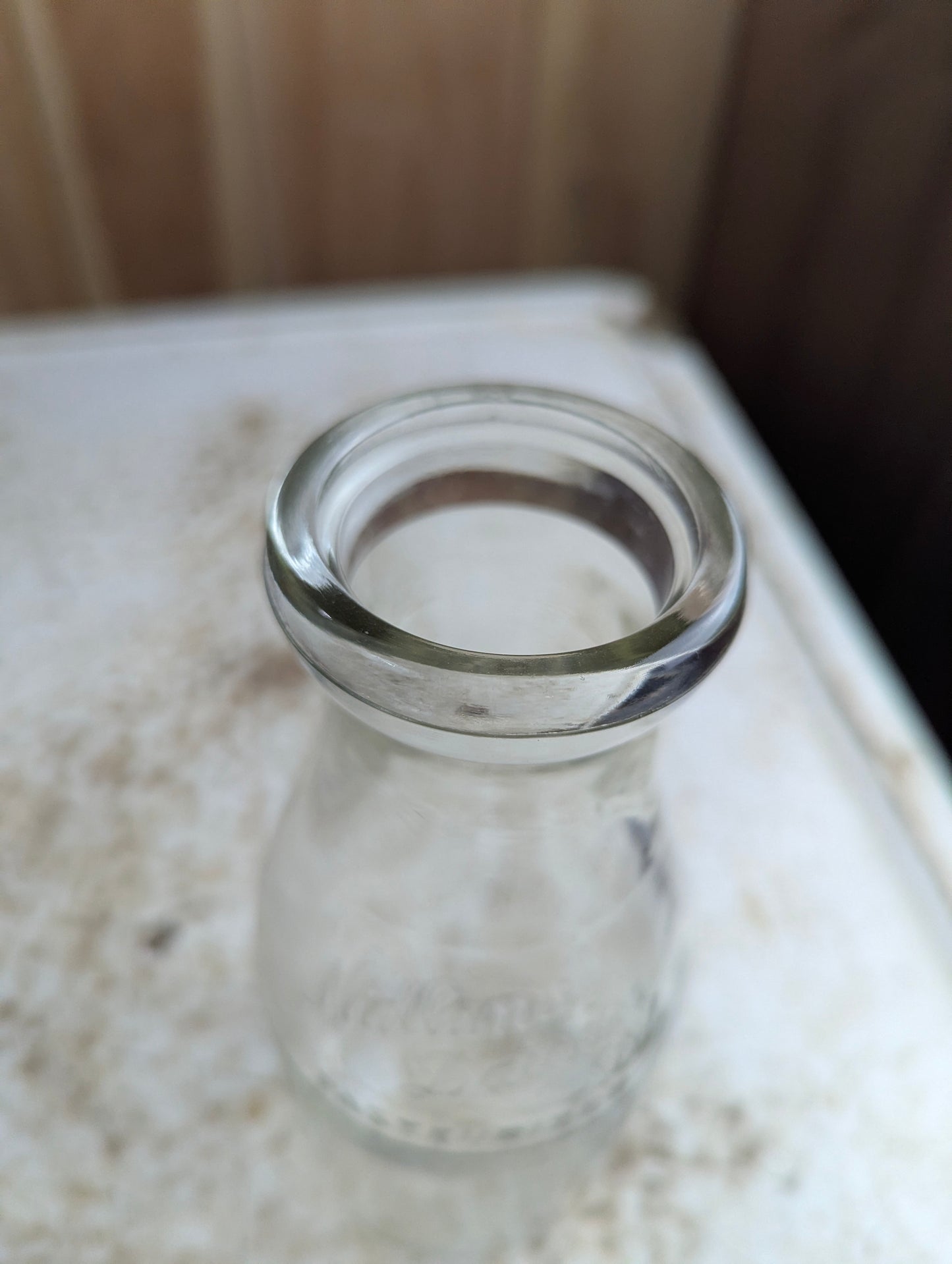Vintage Midland Dairies Ontario Embossed Pint Milk Bottle