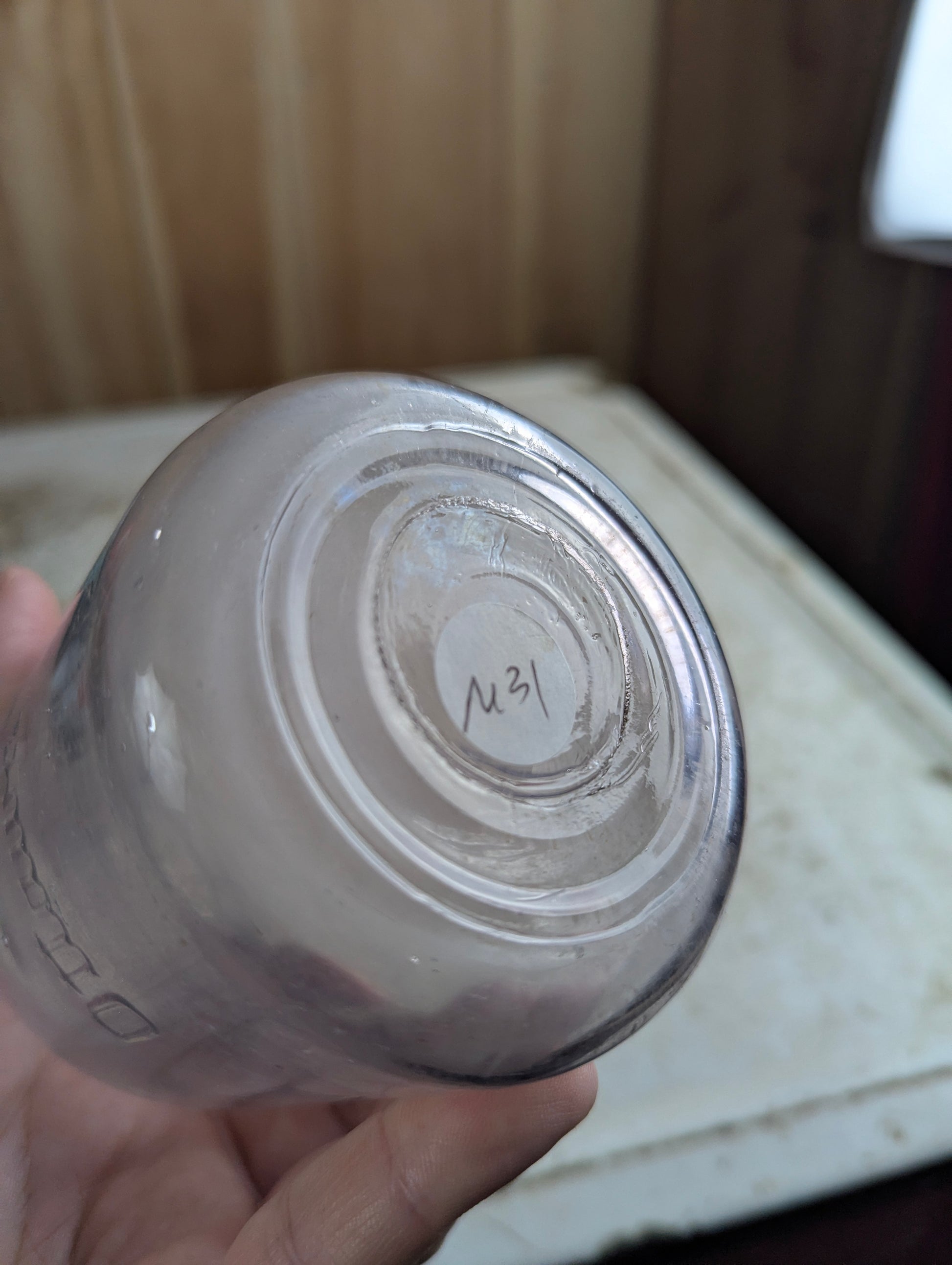 Antique Ottawa Dairy Embossed Pint Milk Bottle