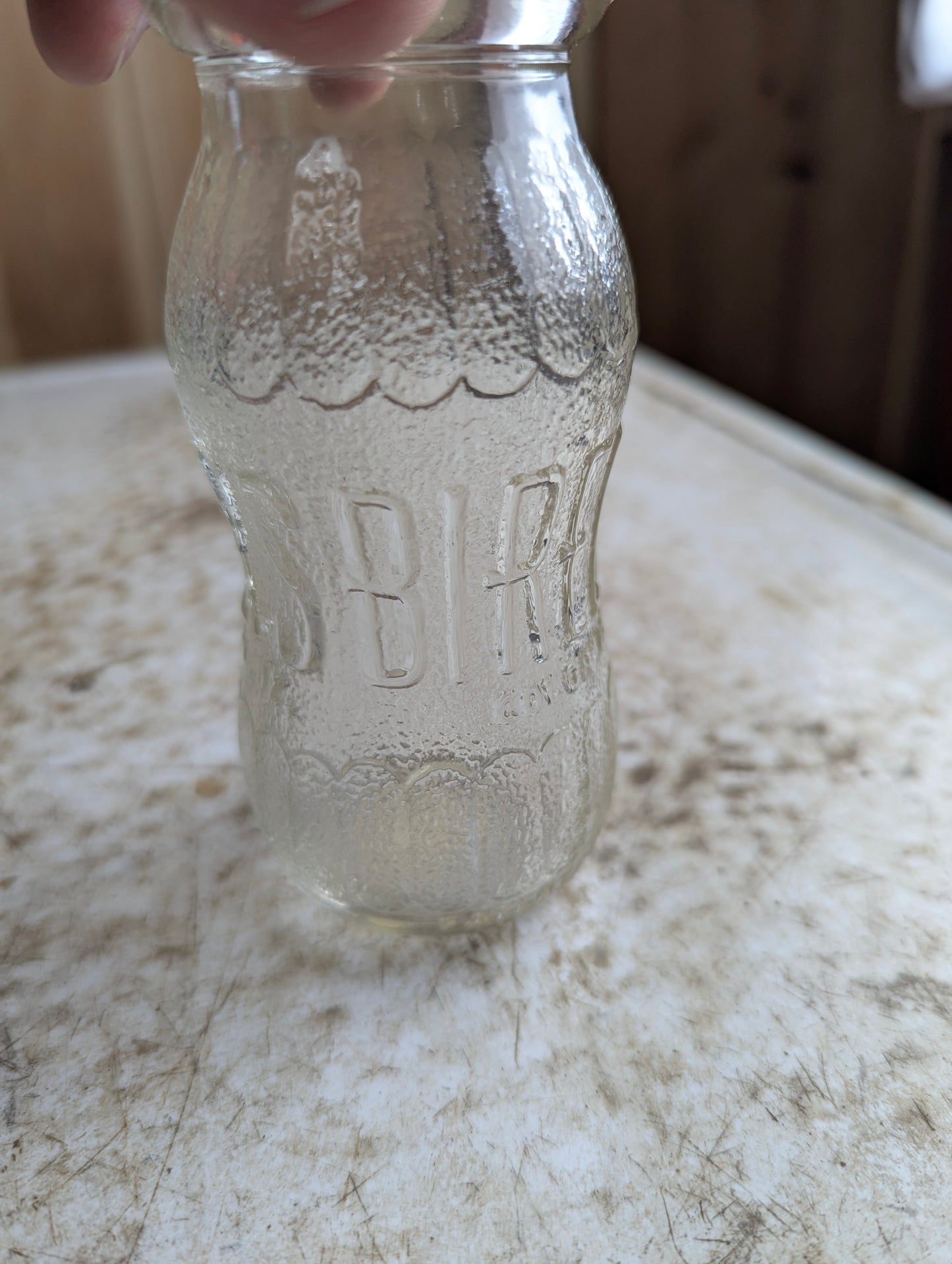 1926 Bireley's Hollywood 6.75oz Embossed Soda Bottle