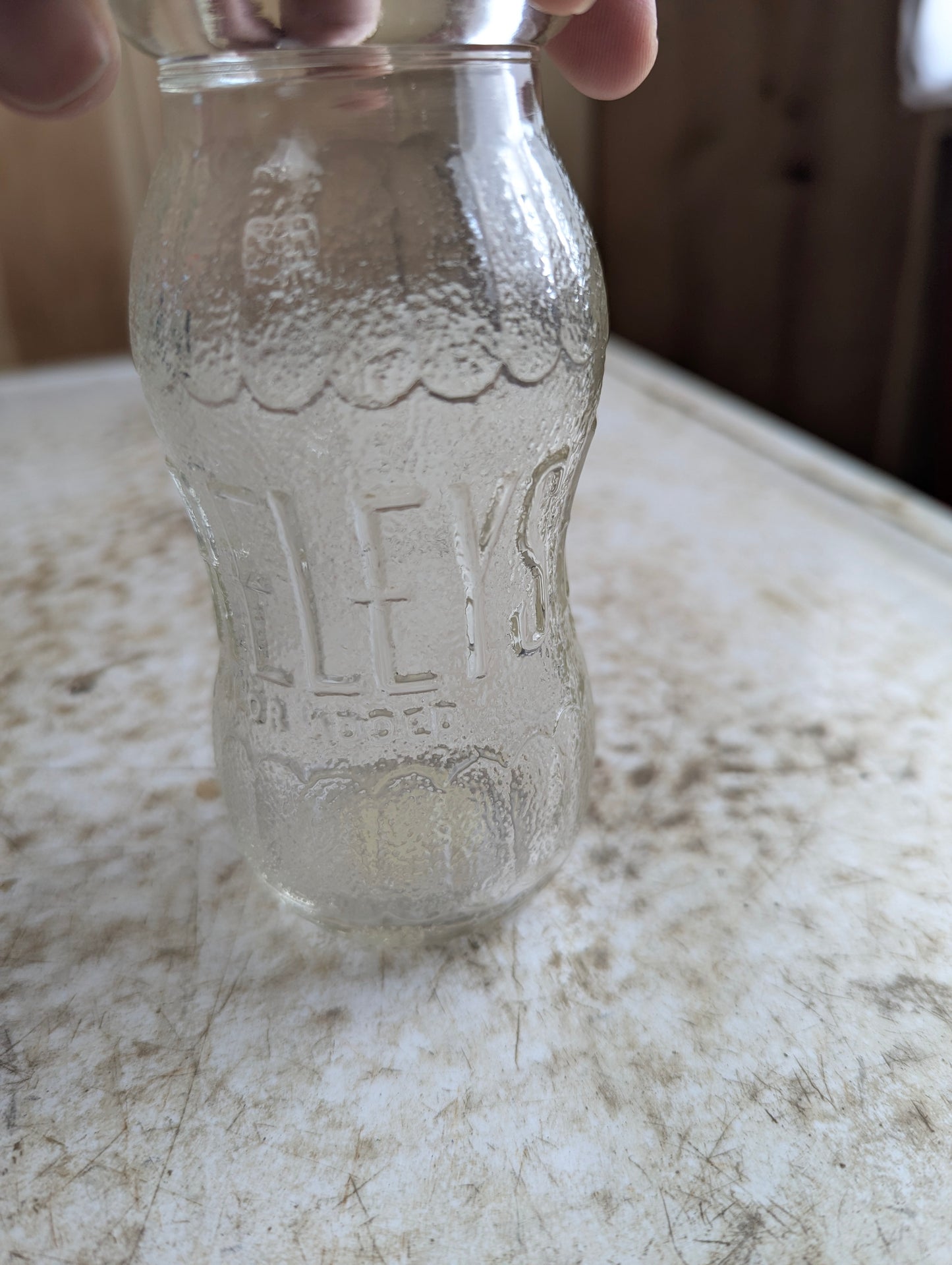 1926 Bireley's Hollywood 6.75oz Embossed Soda Bottle