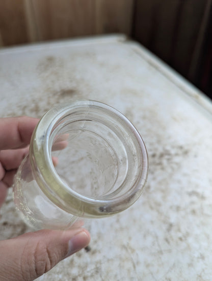 Antique Farmer's Dairy Toronto Embossed Quarter-Pint Milk Bottle